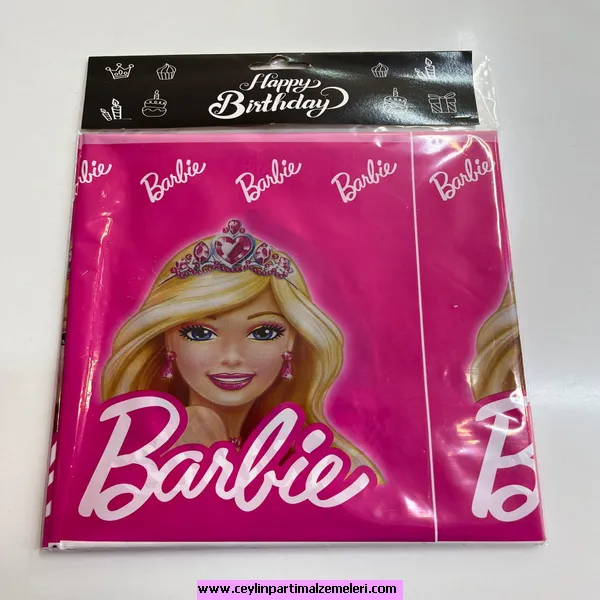 Barbie Temalı Masa Örtüsü